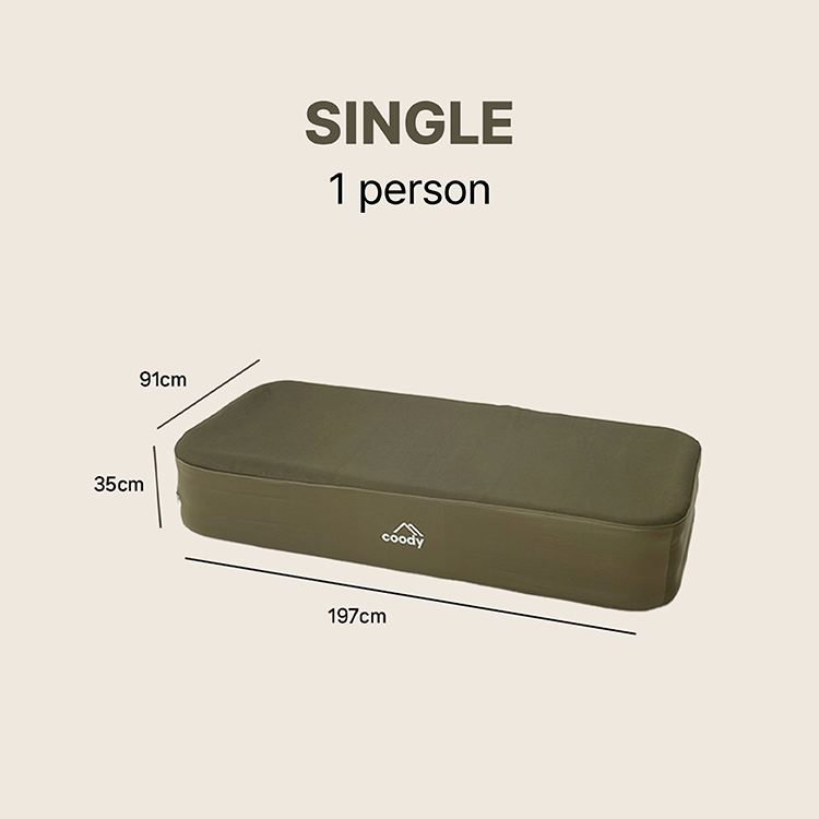 Premium Air Mattress (Wireless Built-in pump)