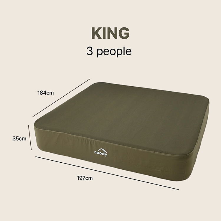 Premium Air Mattress (Wireless Built-in pump)