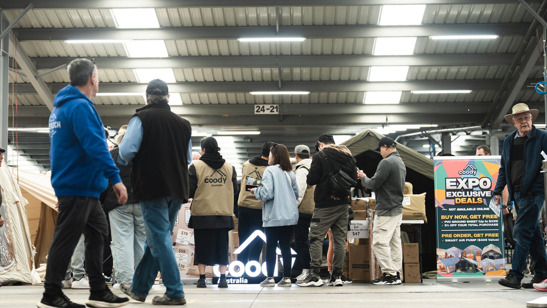 Coody at the Outdoor Living & Camping Caravan Expo 2025