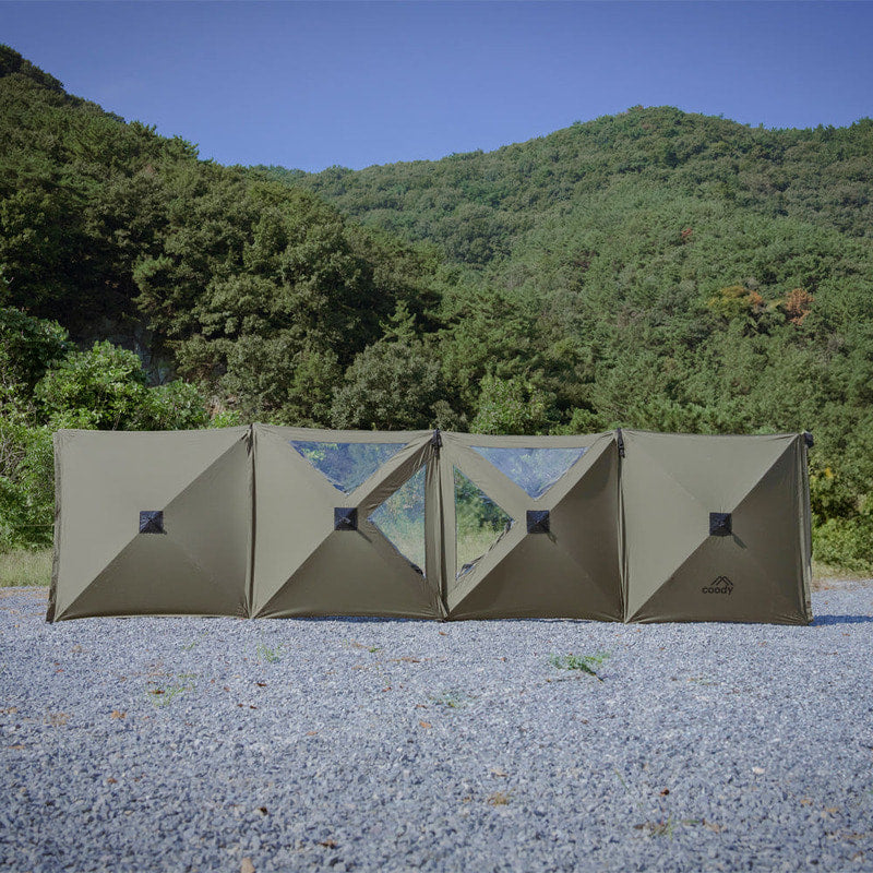 Coody Waterproof Camping WINDBREAK Side Wall